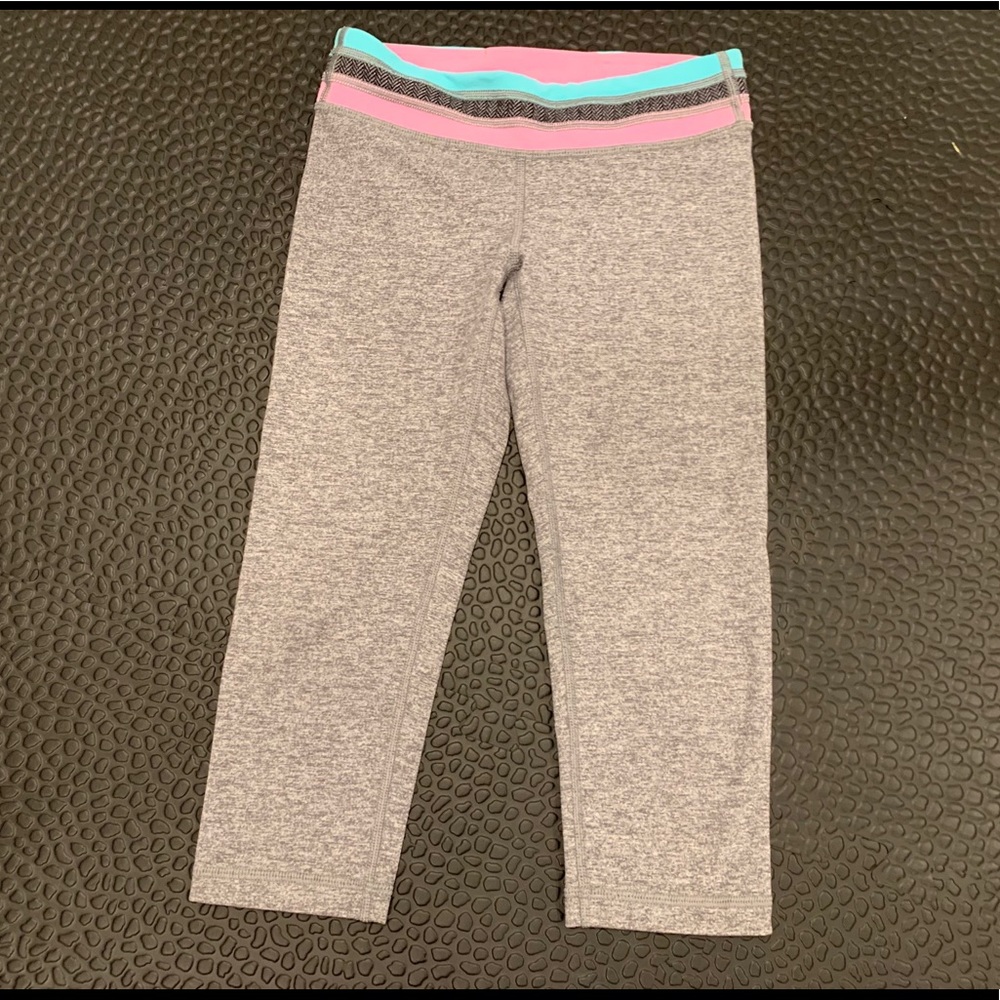 Ivivva two sided Capri leggings for girls